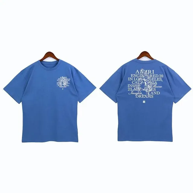 Amiri Graphic T-Shirt Engineered 20 Print
