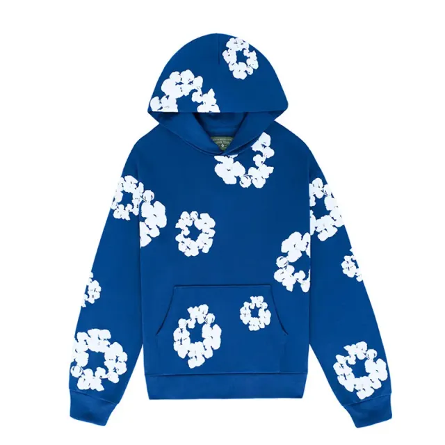 Denim Tears Hoodie Floral Print