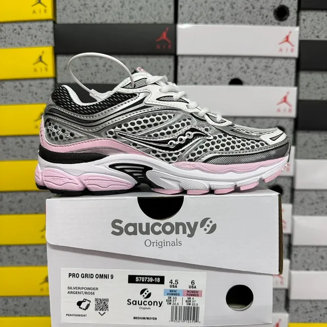 Saucony Pro Grid Omni 9 Silver/Powder