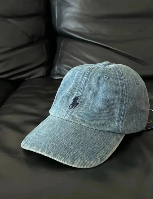 Polo Ralph Lauren Polo Baseball Cap Washed Denim