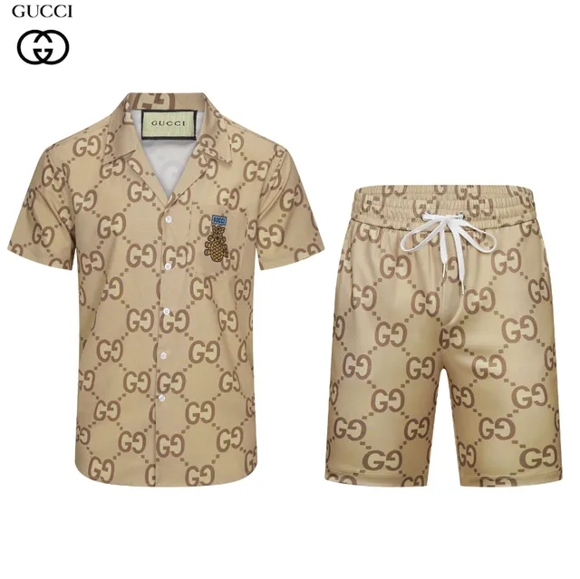 Gucci GG Print Set Beige Brown Monogram