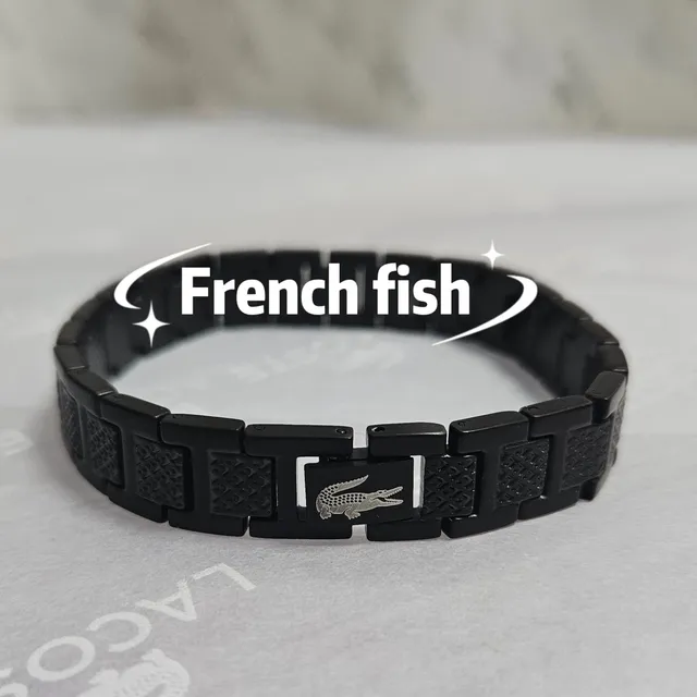 Lacoste Bracelet Crocodile Logo