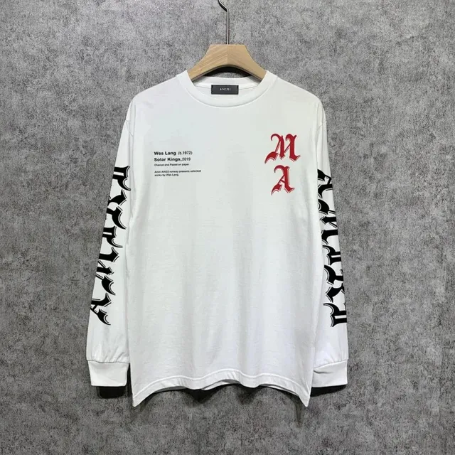 Amiri Long Sleeve Tee Solar Kings Print