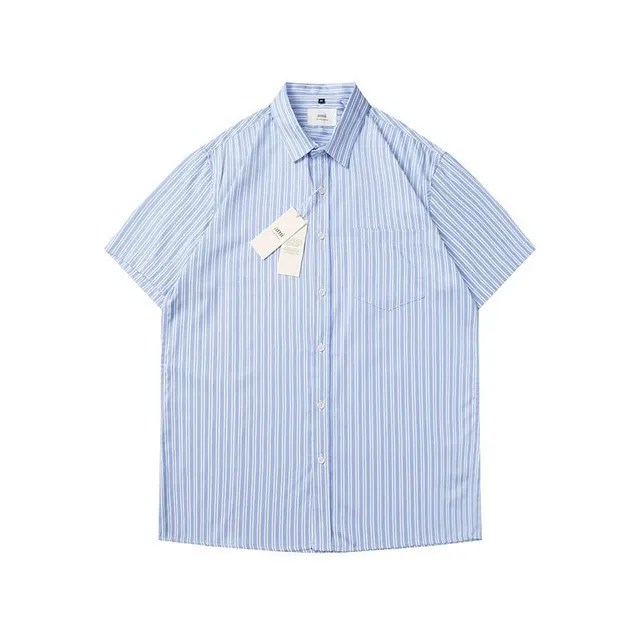Amiri Short-Sleeve Shirt Stripe