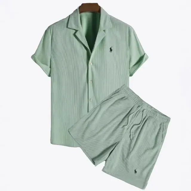 Ralph Lauren set (青色)