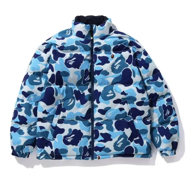 BAPE Camouflage Puffer Jacket ABC Camo