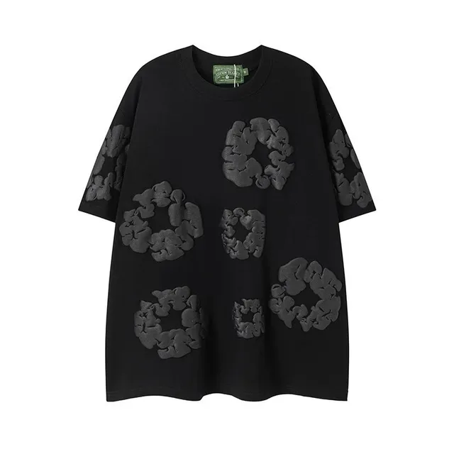 Gallery Dept. Graphic T-Shirt 3D Floral Appliqué