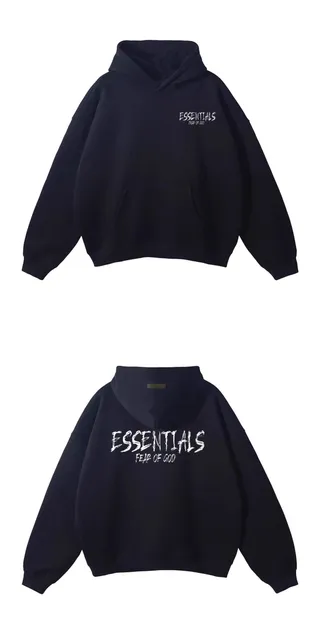 ESSENTIALS新款涂鸦字母(黑色)