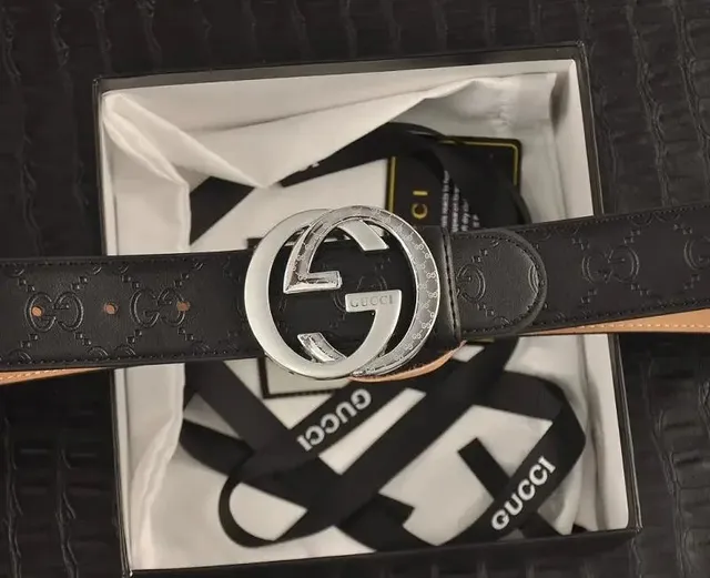 Gucci Horsebit 1955 Belt GG Embossed Leather