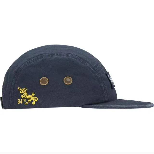 H046 Dragon Embroidered Hat in Treasure Blue