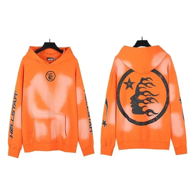 Hellstar Hoodie Flame Graphic