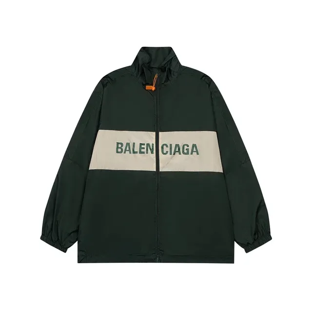 Balenciaga Windbreaker Jacket Logo Panel