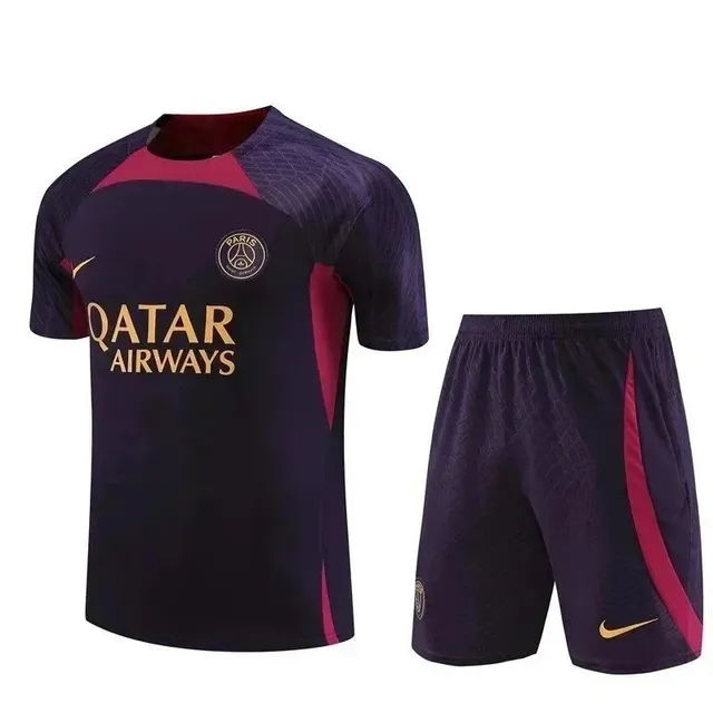 Nike × Paris Saint-Germain PSG Training Set Navy Pink Gold