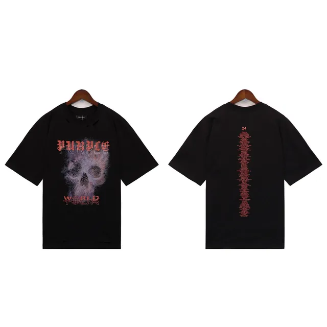 Purple Brand Skull Graphic Tee Purple World Tour