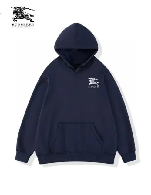 Burberry Equestrian Knight Hoodie Embroidered Logo