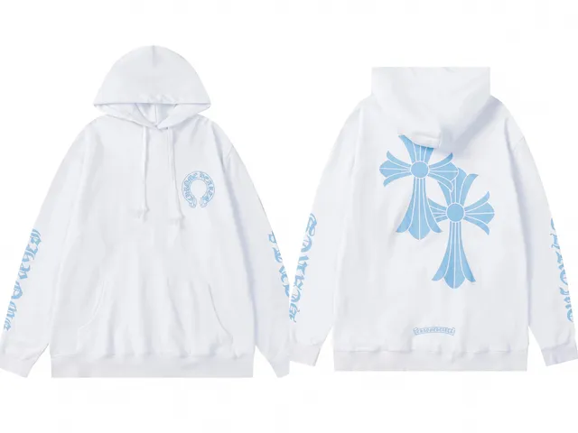 Chrome Hearts Hooded Sweatshirt Cross Logo
