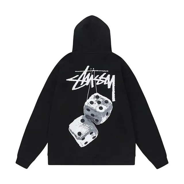 Stüssy Hooded Sweatshirt Dice Print