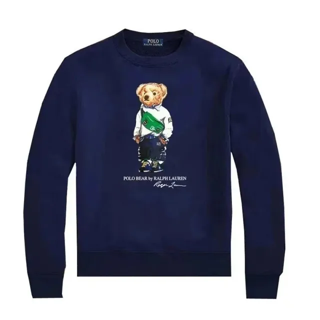Polo Ralph Lauren Polo Bear Sweatshirt Navy with Bear Graphic