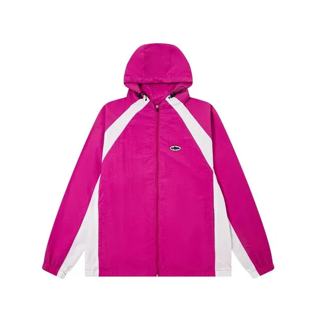 C.P. Company Goggle Jacket Pink and White Panel