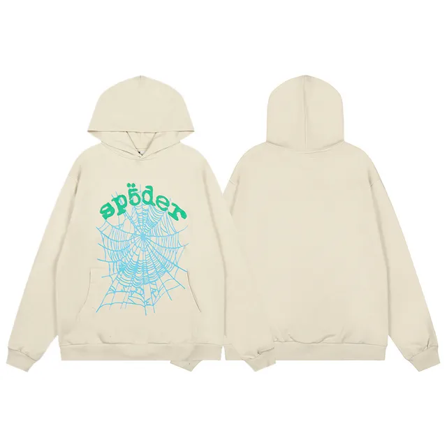 Sp5der Hoodie Spider Web Print