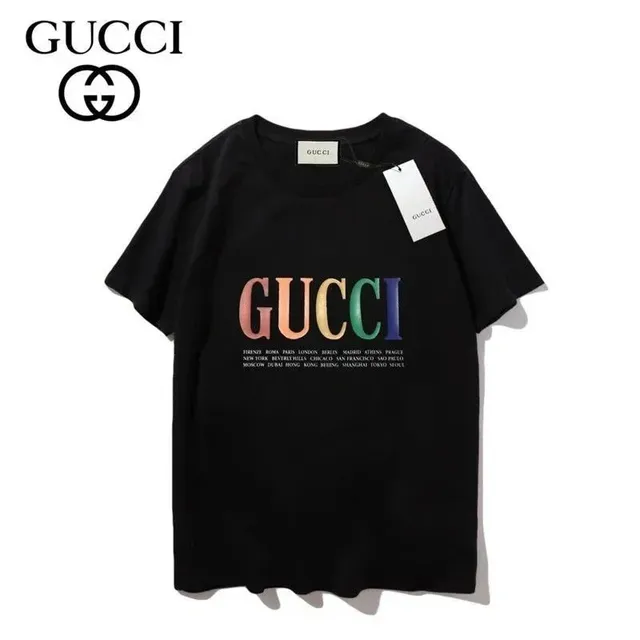 Gucci T-Shirt Rainbow Logo