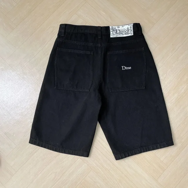 Dime Denim Shorts Embroidered Logo