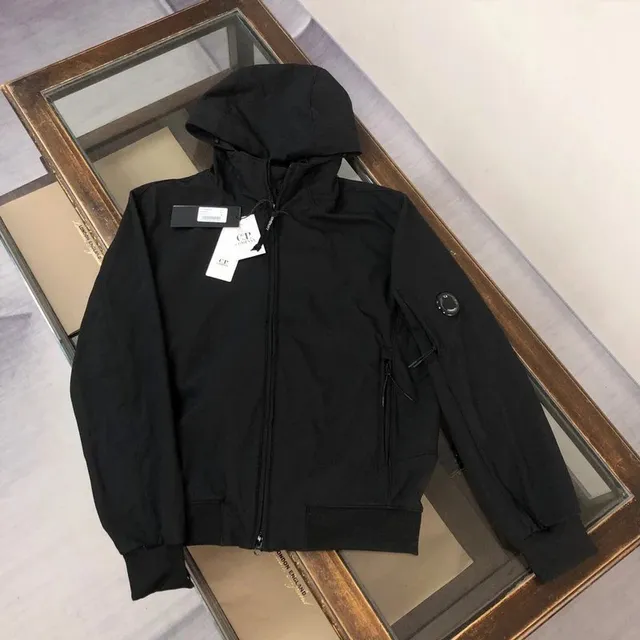 C.P. Company Goggle Jacket Solid Black