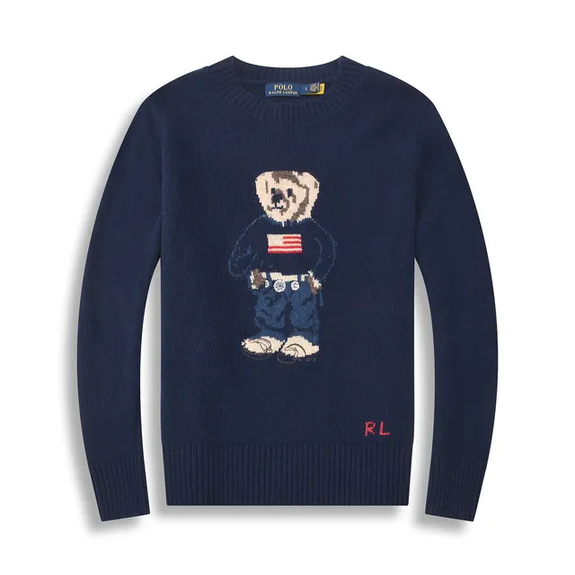 Bear Cardigan Blue