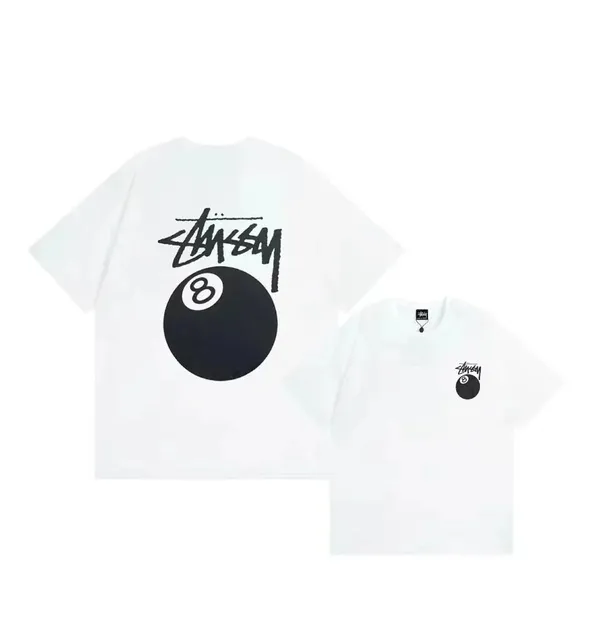 Stüssy 8 Ball Tee Black 8 Ball Print