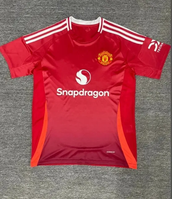 Adidas Manchester United Training Jersey Snapdragon Sponsor