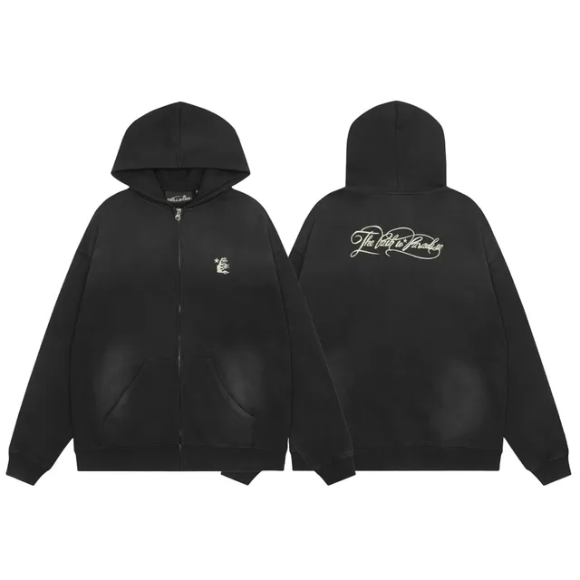 Hellstar Zip-Up Hoodie The Path to Paradise