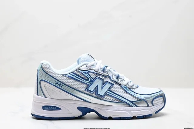 New Balance 740 White and Blue