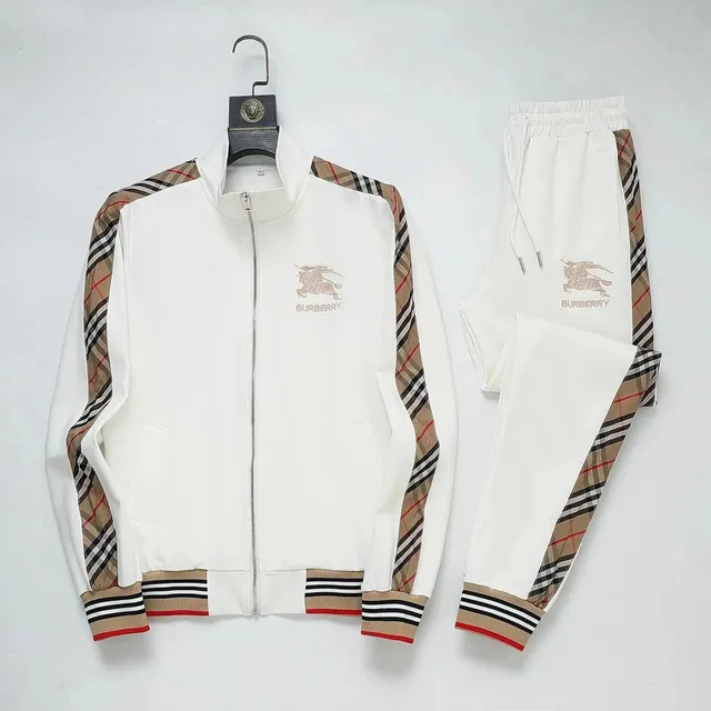 Burberry Track Suit Check Stripe