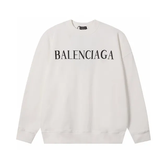 Balenciaga Crewneck Sweatshirt Logo Print