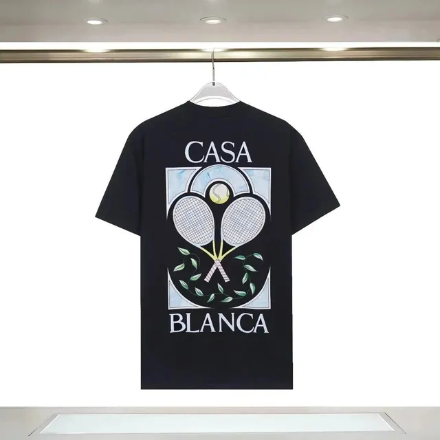 Casablanca T-Shirt Casa Blanca Tennis Graphic
