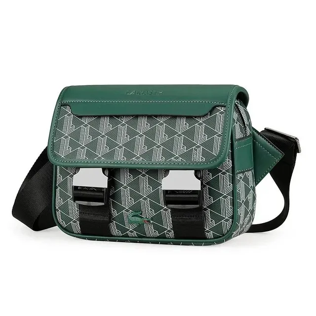 Lacoste Crossbody Bag Monogram Print