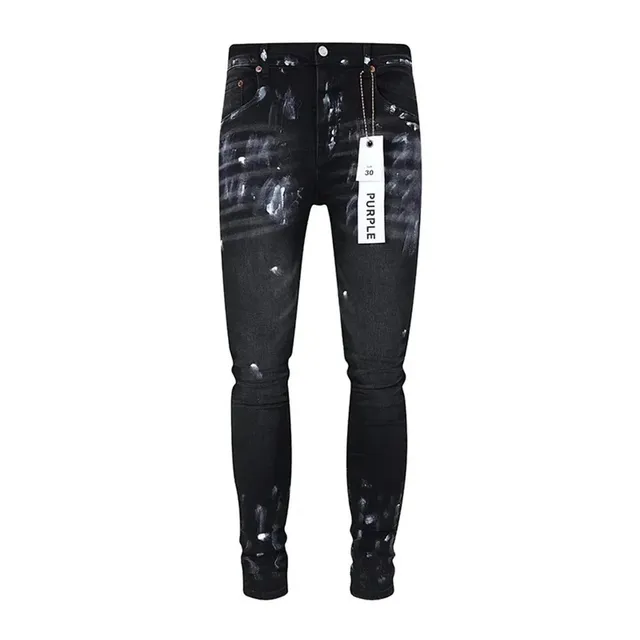Levi's × Purple Brand 501 Skinny Paint Splatter