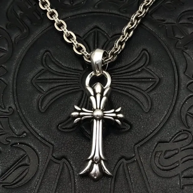 Chrome Hearts Cross Pendant Large Silver Cross