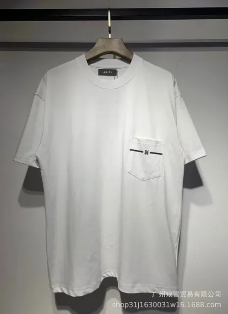 Amiri Pocket T-Shirt Logo Pocket