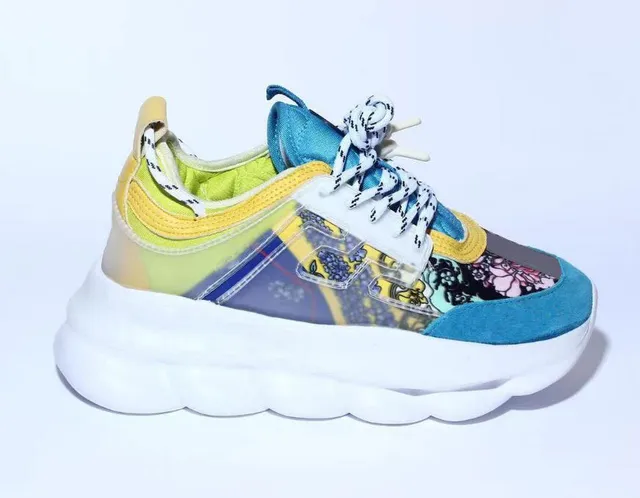 Versace Triple S Floral Print
