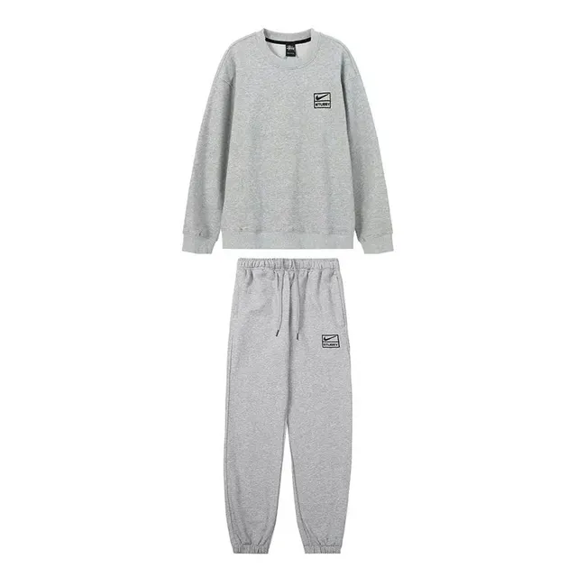Nike Tech Fleece Set Heather Grey