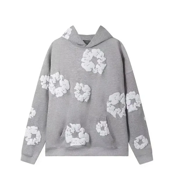 Balenciaga Scrunched Logo Hoodie 3D Scrunchie Print