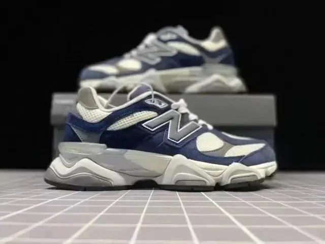 New Balance 9060 Navy White Grey