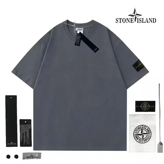 Stone Island T-Shirt Compass Logo Patch