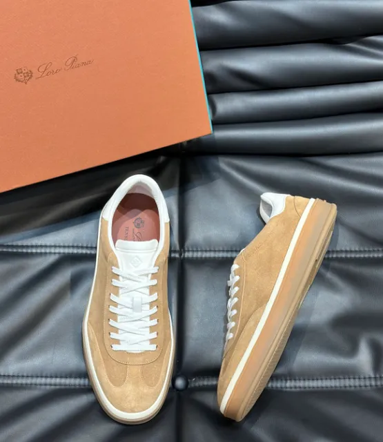 Loewe Puzzle Sneaker Suede Low