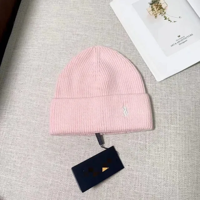Polo Ralph Lauren Beanie Ribbed Knit with Pony Logo