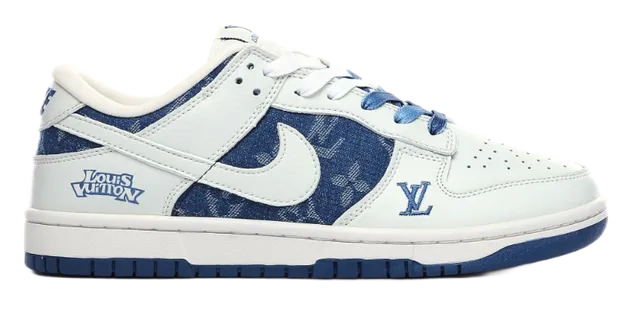 Nike Dunk Low Louis Vuitton Monogram Denim