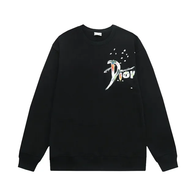 Dior hoodies sweatshirts Painted Logo
