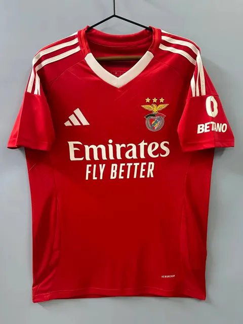 Adidas Benfica Home Jersey Emirates Fly Better