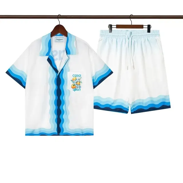 Casablanca Wave Print Set